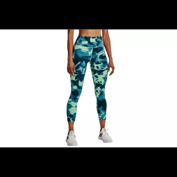 Under Armour Meridian High Rise Print Ankle Leggings X-Small - Picture 4 of 6